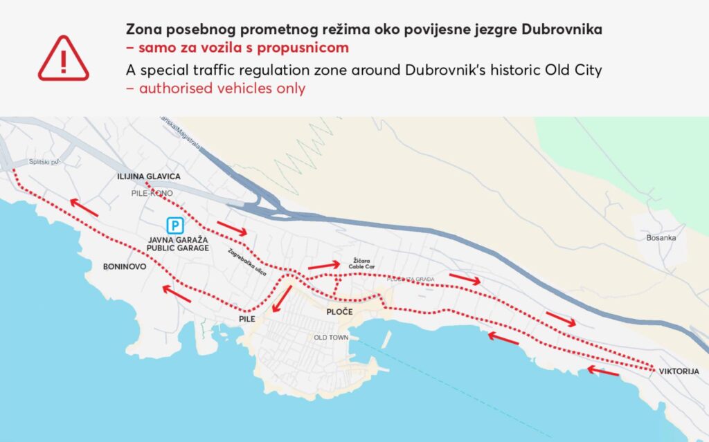 Dubrovnik Special Traffic Regulation Zone (2026 Update)
